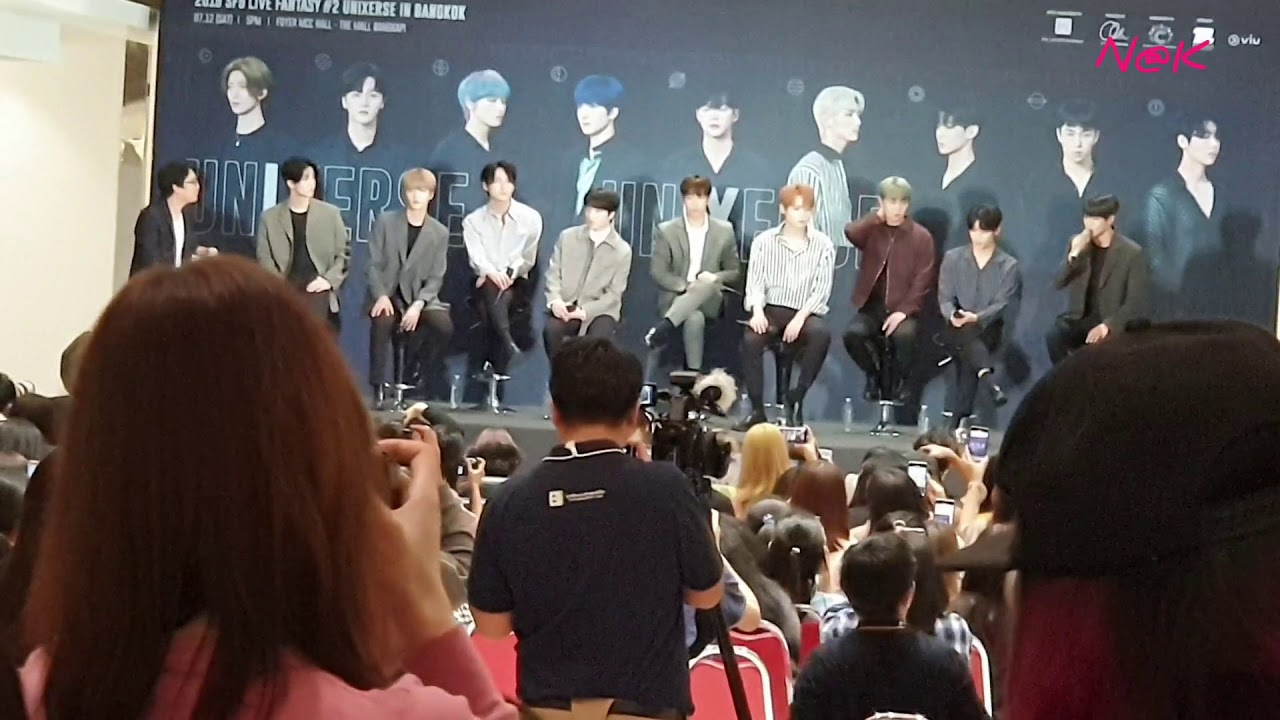 191207 Press Conference SF9 Live FANTASY #2 Unixerse In Bangkok
