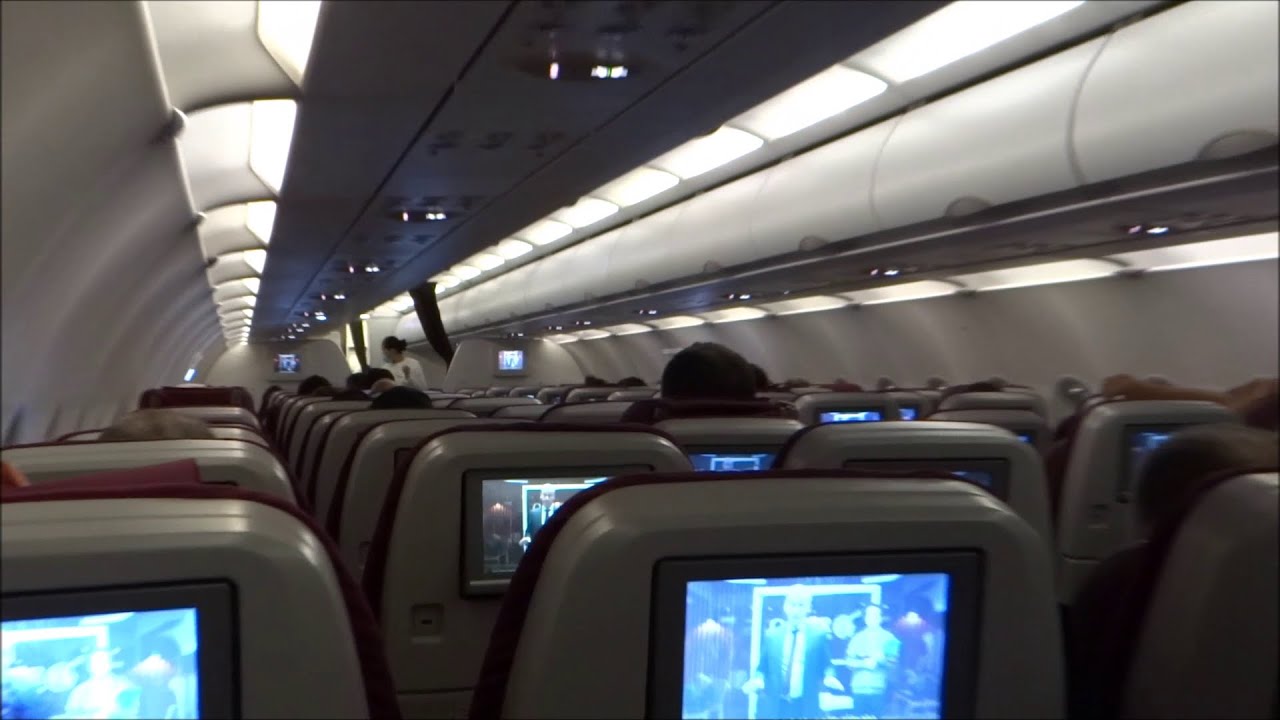 Qatar Airways |SEYCHELLES - DOHA| Airbus A320-232 |A7-AHR| Flight Report