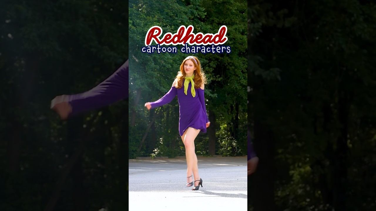 Dancing redhead cartoon characters: Part 8 DAPHNE 💜🔎👻💚 