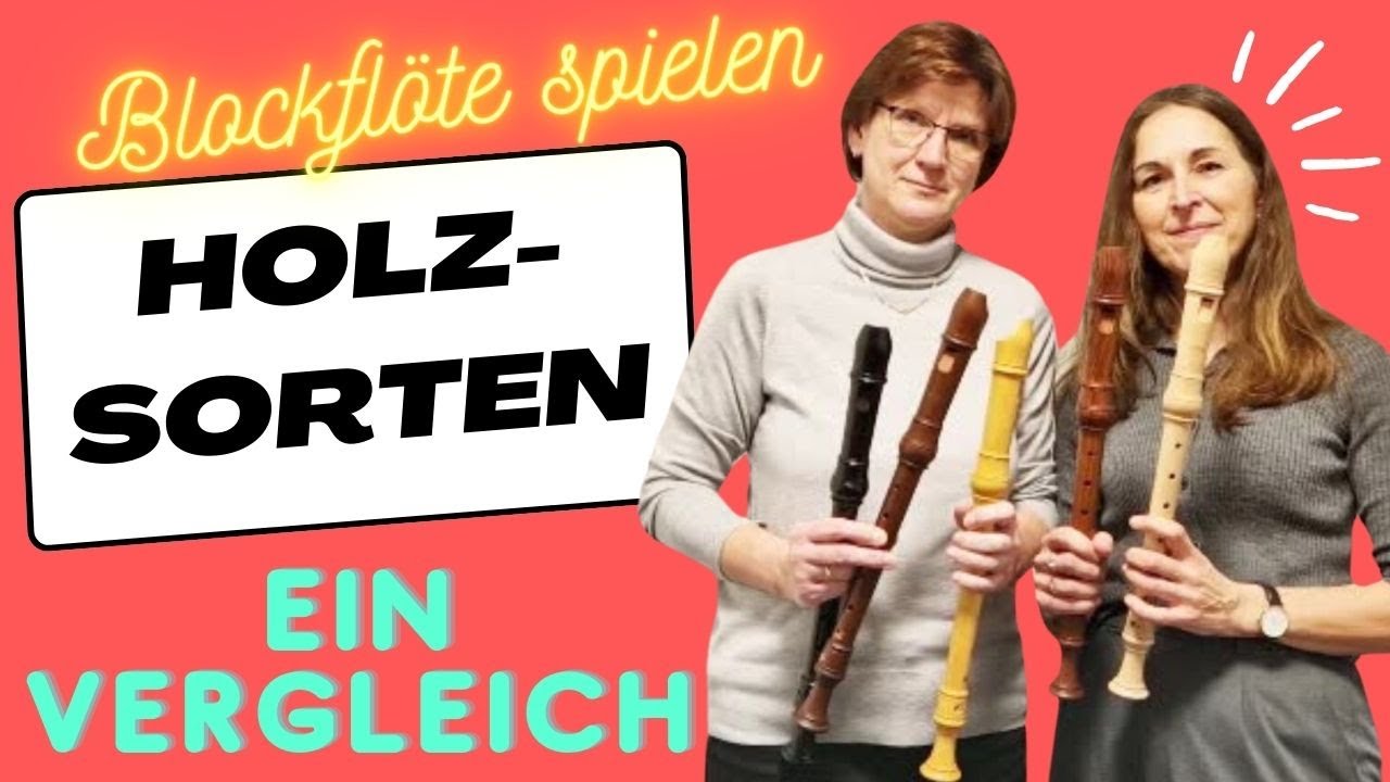 Klang der verschiedenen Hölzer: Buchsbaum, Palisander, Grenadill usw...|