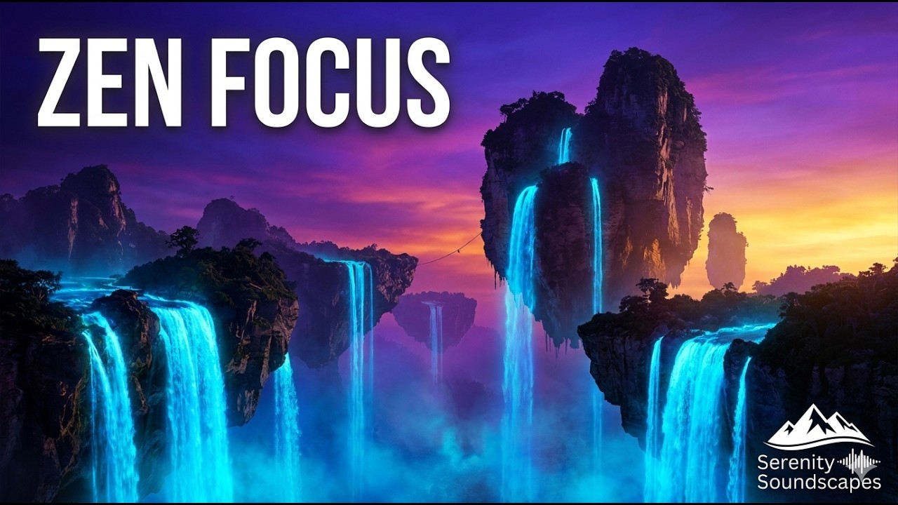 Ethereal Floating Islands – Deep Focus & Zen Relaxation | Serenity Soundscapes