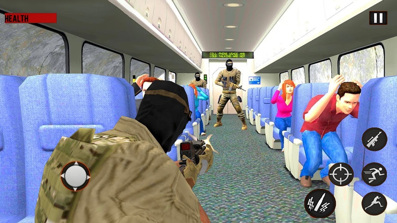 Train Hijack Rescue Missions (by Digital Royal Gaming) Android Gameplay [HD]