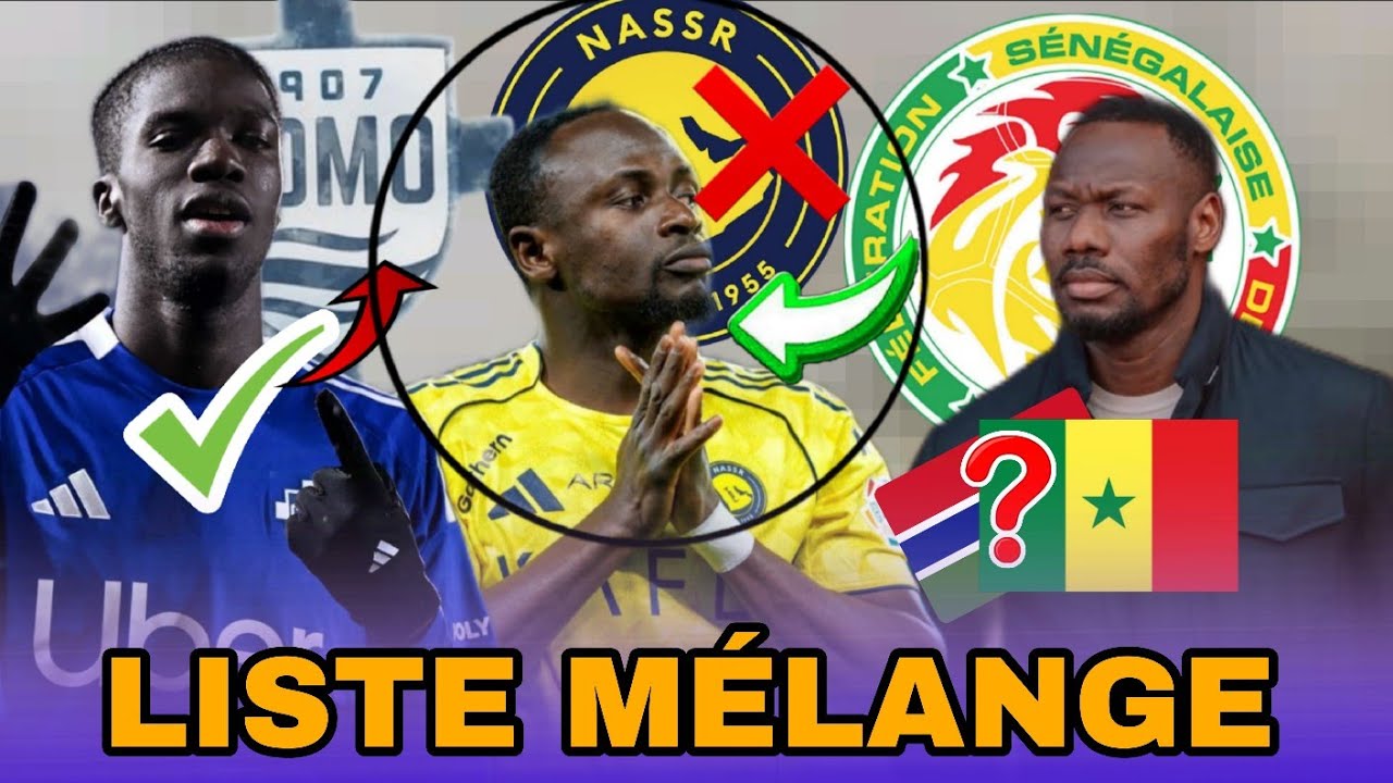 💣BOOM SADIO MANE BLESSÉ ❌️, LISTE PAPE THIAW !, ASSANE DIAO IS BACK