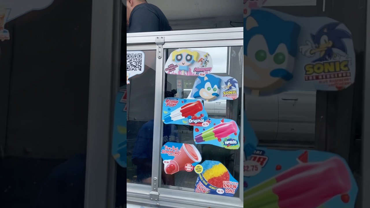 Did Mister Softee Ice cream truck have perfect Powerpuff Girls popsicles? #powerpuffgirls #popsicle
