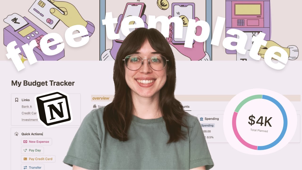 Шаблон бюджета для начинающих от Notion 💖 Мы любим планы и бесплатные подарки