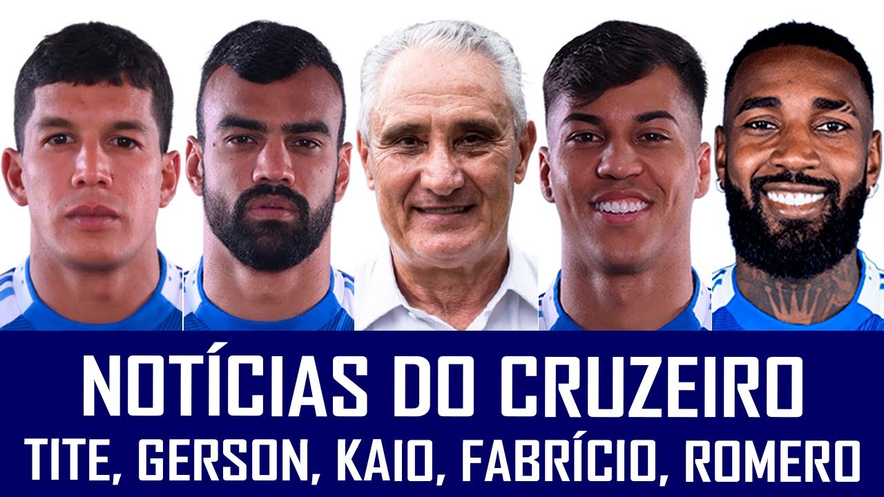NOTÍCIAS DO CRUZEIRO: FORA TITE? GERSON, KAIO JORGE, FABRÍCIO BRUNO, ROMERO E MATHEUS PEREIRA