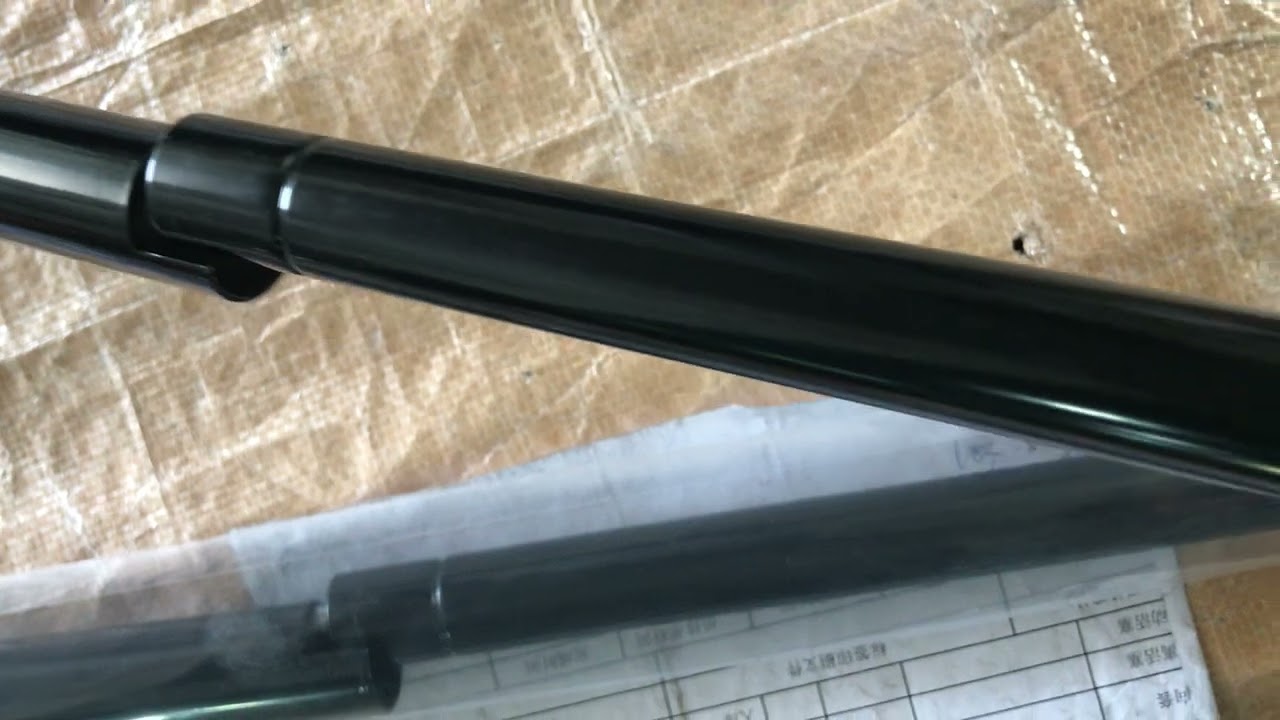 Gas spring with safety shroud series