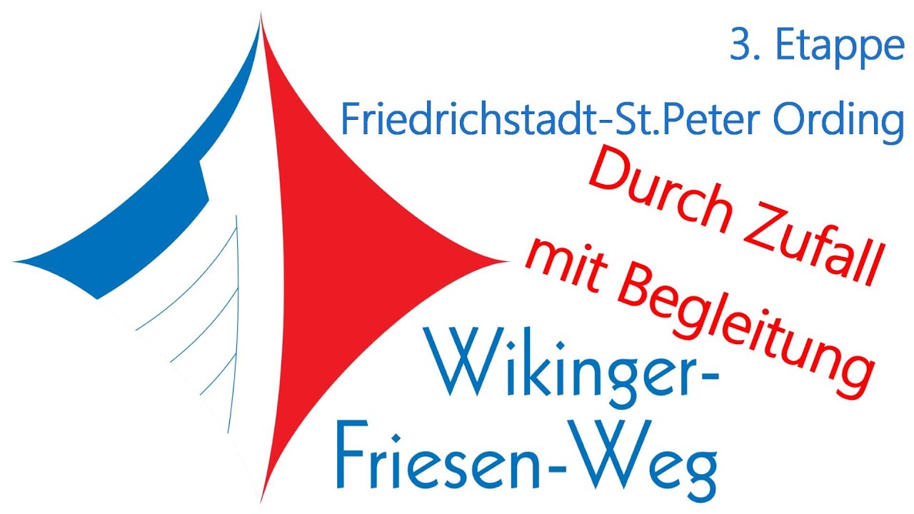 Der Wikinger-Friesen Weg | 3.Etappe Friedrichstadt - St. Peter Ording | 4K |