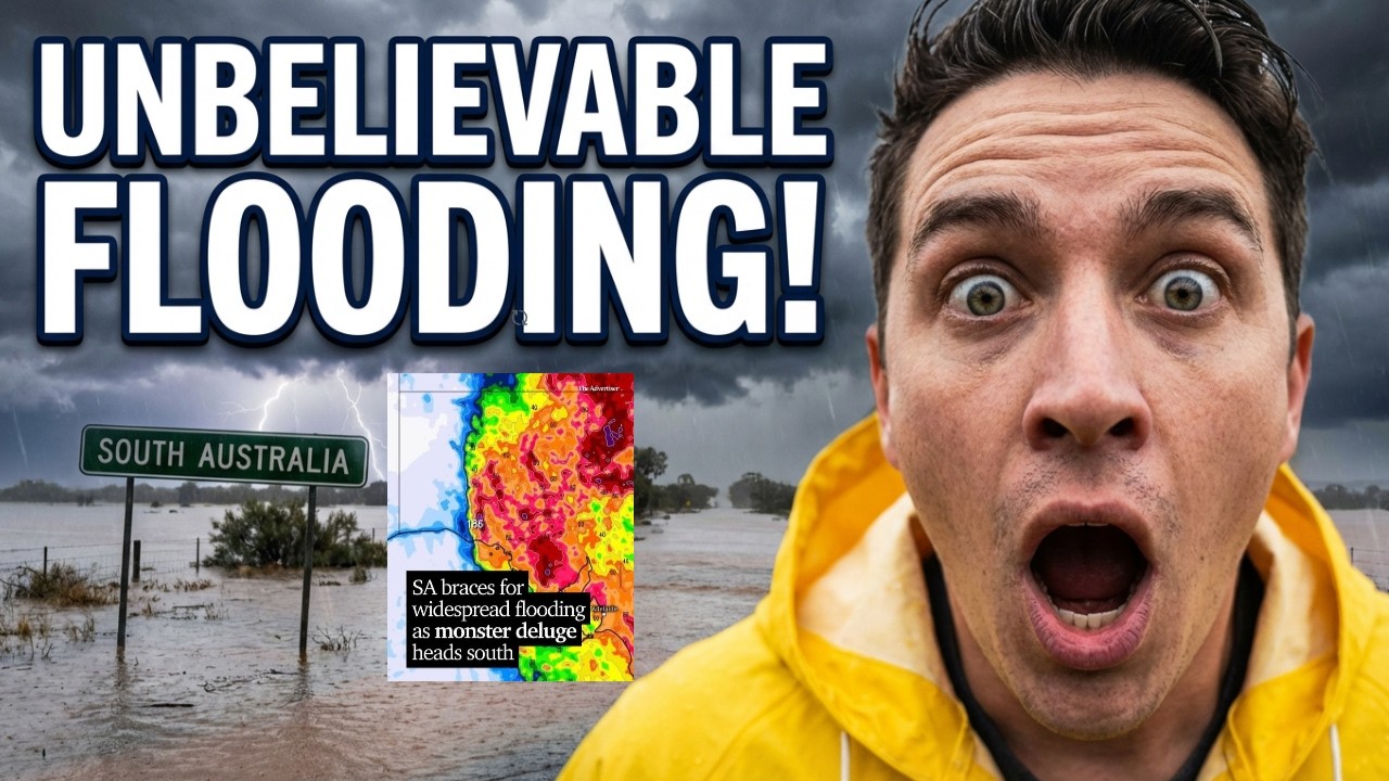 It's the first big rain in South Australia