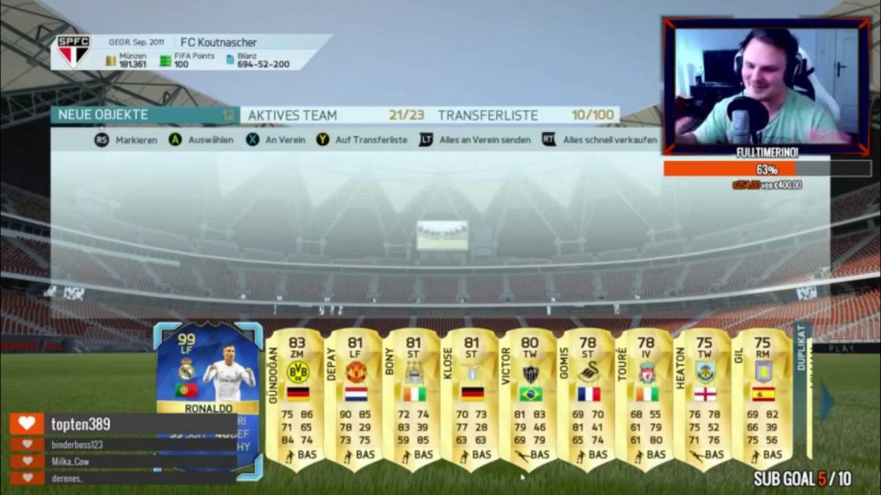 DieHahn zieht Ronaldo TOTS