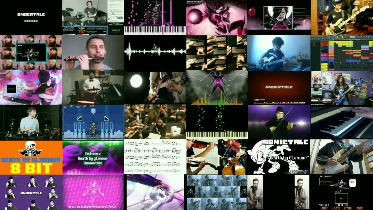 Death By Glamour but its A Mashup Of 36 Versions.