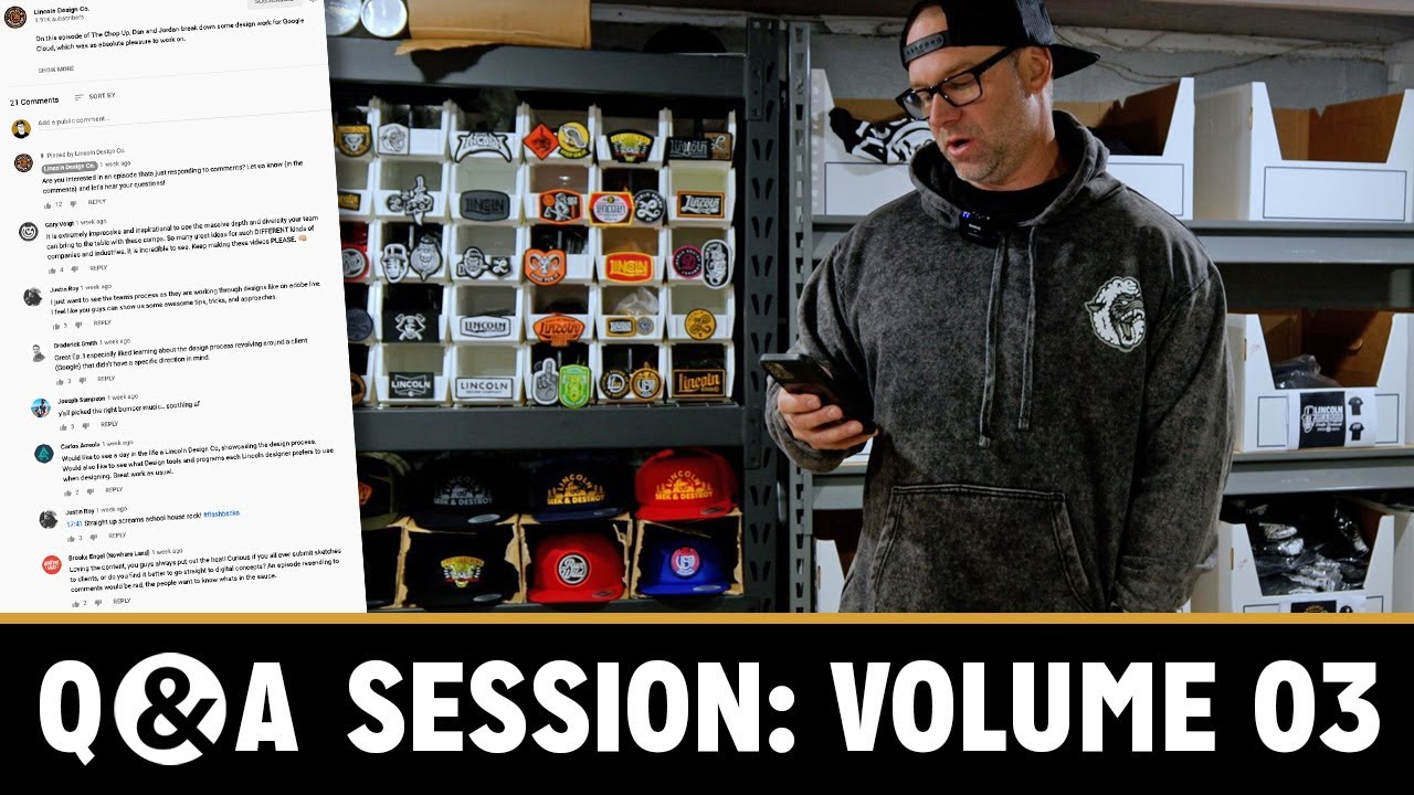 Lincoln Design Co. Q&A Session: Volume 3