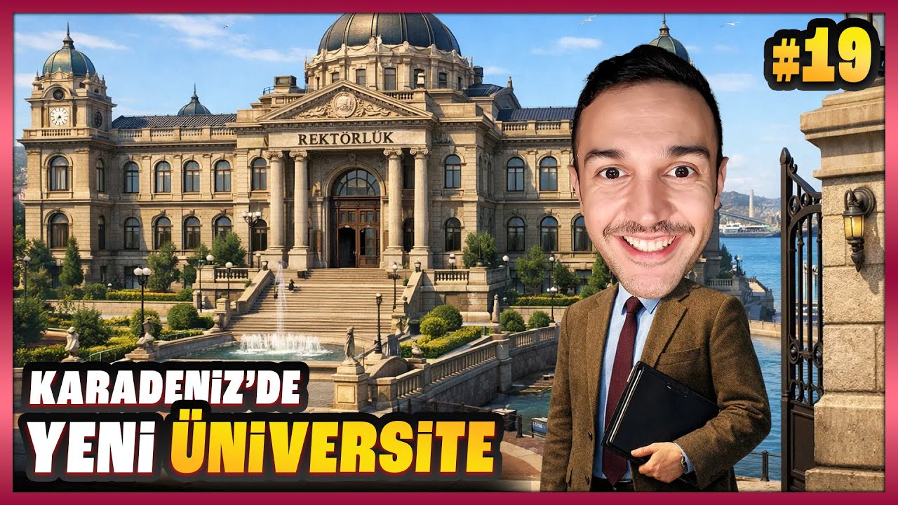 KARADENİZ’E ÜNİVERSİTE BOMBA GİBİ OLDU 🎓🔥 | Cities Skylines #19