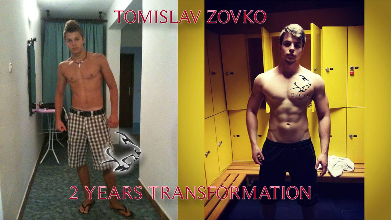 TOMISLAV ZOVKO -  MOJA TRANSFORMACIJA(2,5 godina)