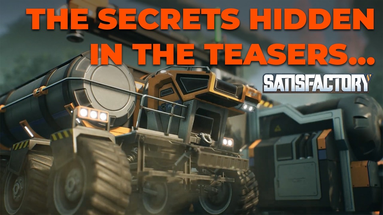 Satisfactory 1.2 - The Secrets Hidden in the Teasers!