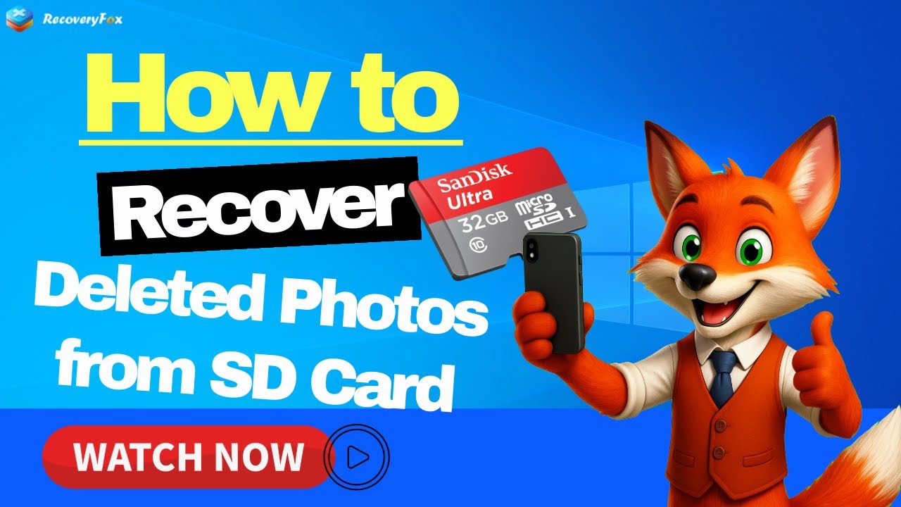 How to Recover Deleted Photos from A SD Card? Step by Step Guide Here #recoverphotos
