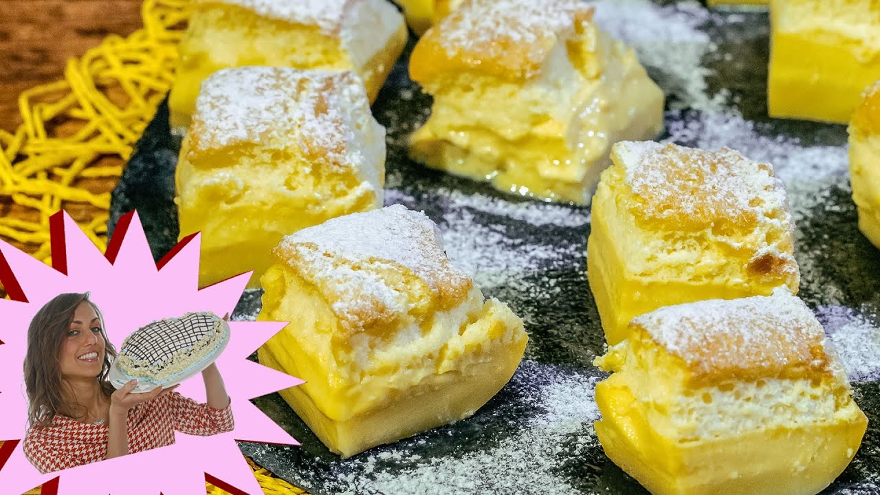 Torta Magica al Limone e Vaniglia