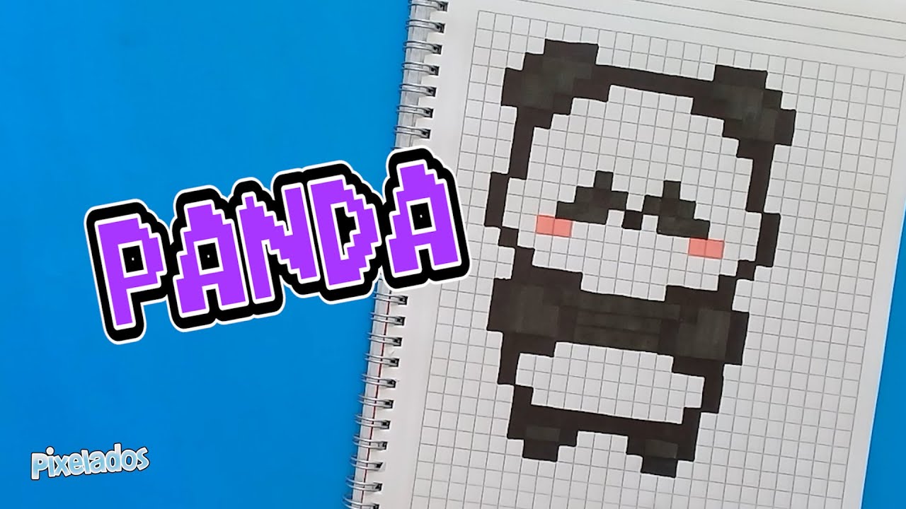 COMO DIBUJAR UN OSO PANDA paso a paso - PIXELADOS