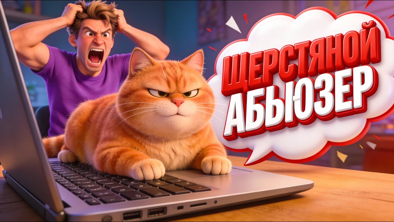ШЕРСТЯНОЙ АБЬЮЗЕР! 😼 Песня про твоего кота (Премьера Клипа 2026)