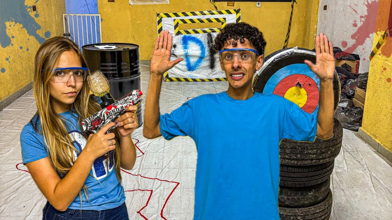 BATALHEI CONTRA MINHA NAMORADA ! QUEM SERÁ QUE GANHOU ?!