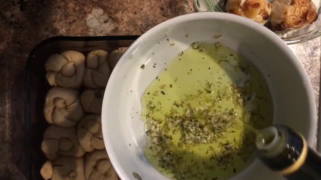Sourdough Garlic Knots - Bread Machine