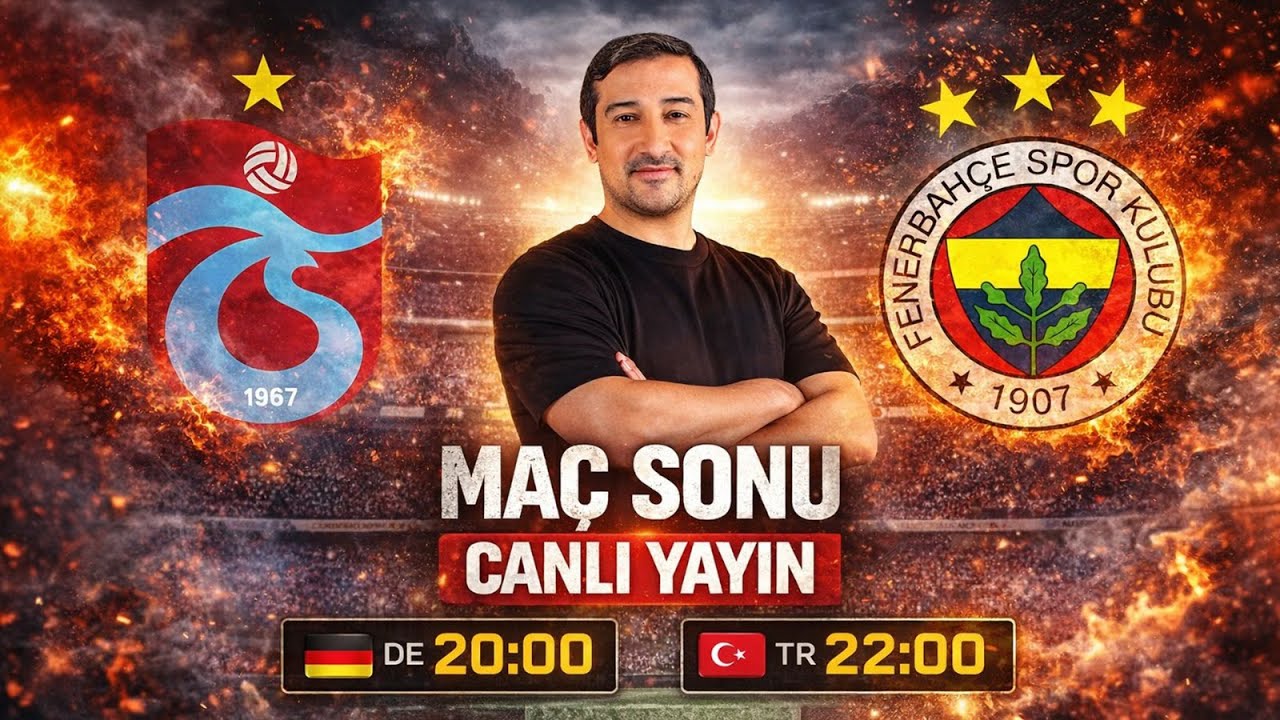 TRABZONSPOR &ndash; FENERBAH&Ccedil;E MA&Ccedil; SONU CANLI | Derbide Neler Oldu? | @serhatakin9