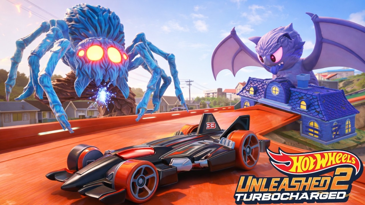 Hot Wheels Unleashed 2 Turbocharged: Spider is Hunting Down the Cars on The Tracks of Hot Wheels 