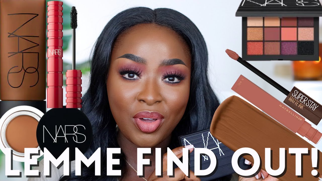 GRWM: TRYING OUT NEW PRODUCTS - NARS SOFT MATTE COMPLETE FOUNDATION AND CONCEALER | Mena Adubea