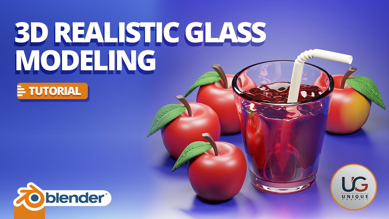 how to create Glass Model in Blender | Easy For beginner /tutorial