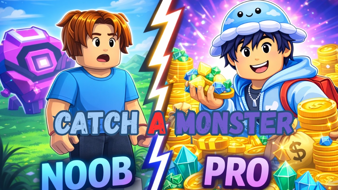 Noob To Pro on Catch a Monster!!! LIVE