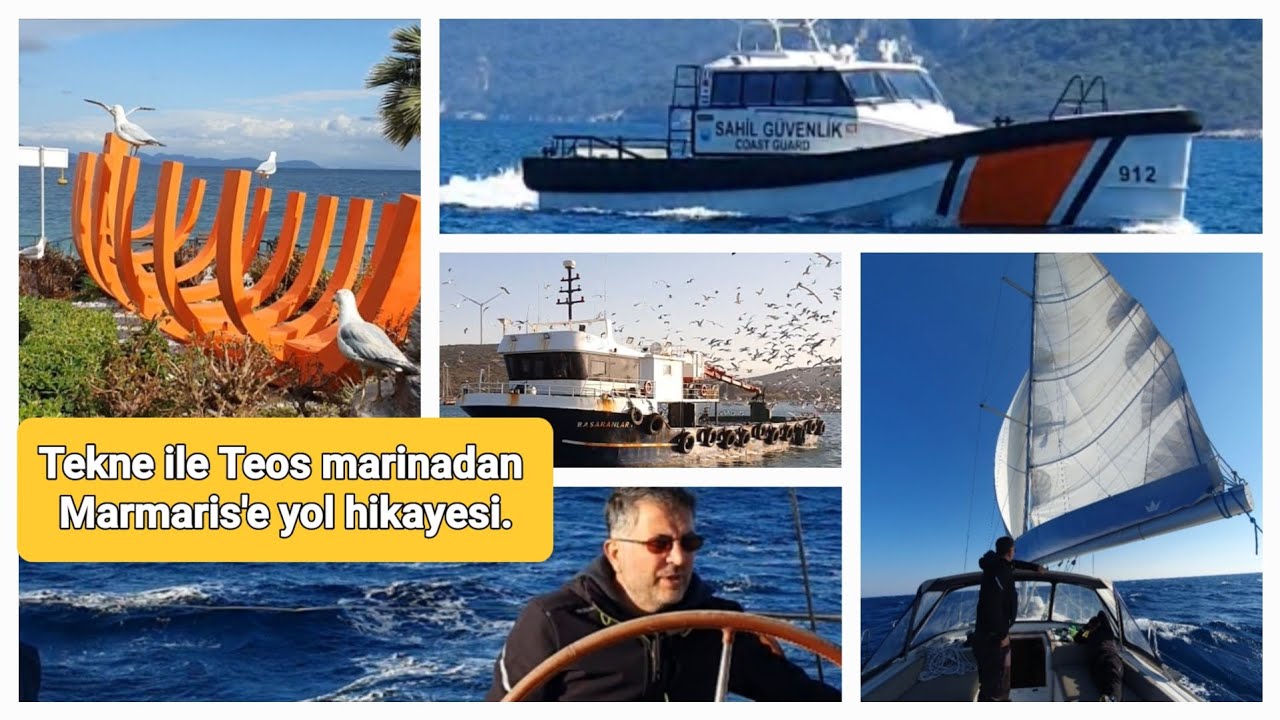 Bir kaptan, iki miço. Teos Marina'dan Marmaris'e !