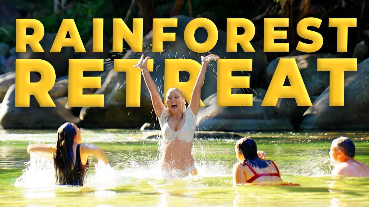 Plunge into a Relaxing Rainforest Yoga Retreat