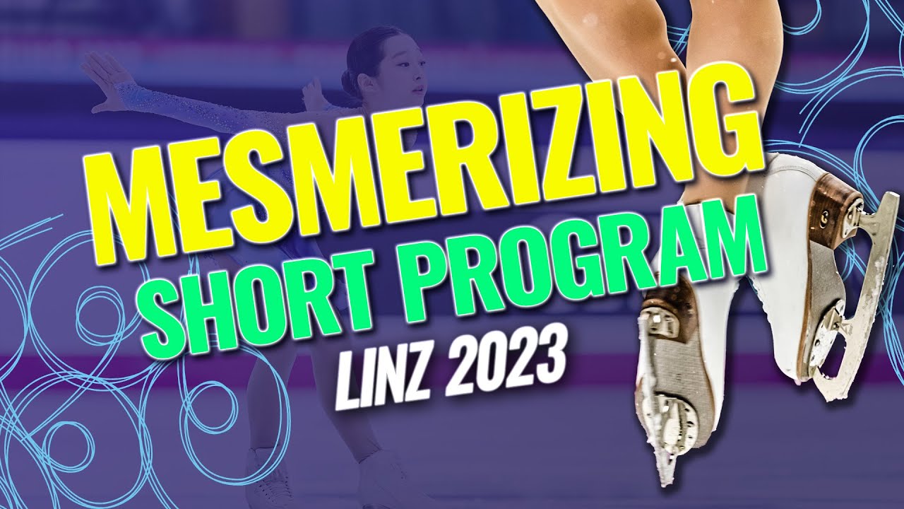 Angel DELEVAQUE (NED) | Junior Women Short Program | Linz 2023 | #JGPFigure