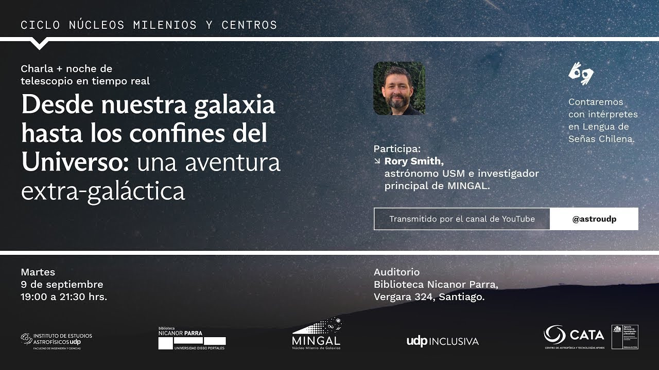 Desde nuestra galaxia hasta los confines del Universo: Una aventura extragaláctica Rory Smith MINGAL