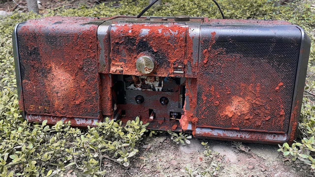 Amazing Restoration! Old Sony Stereo Radio Boombox Fully Restored to Perfection