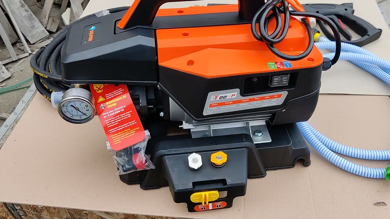 Мойка Dolphin 2.2 кВт, 150 бар, 600 л/ч