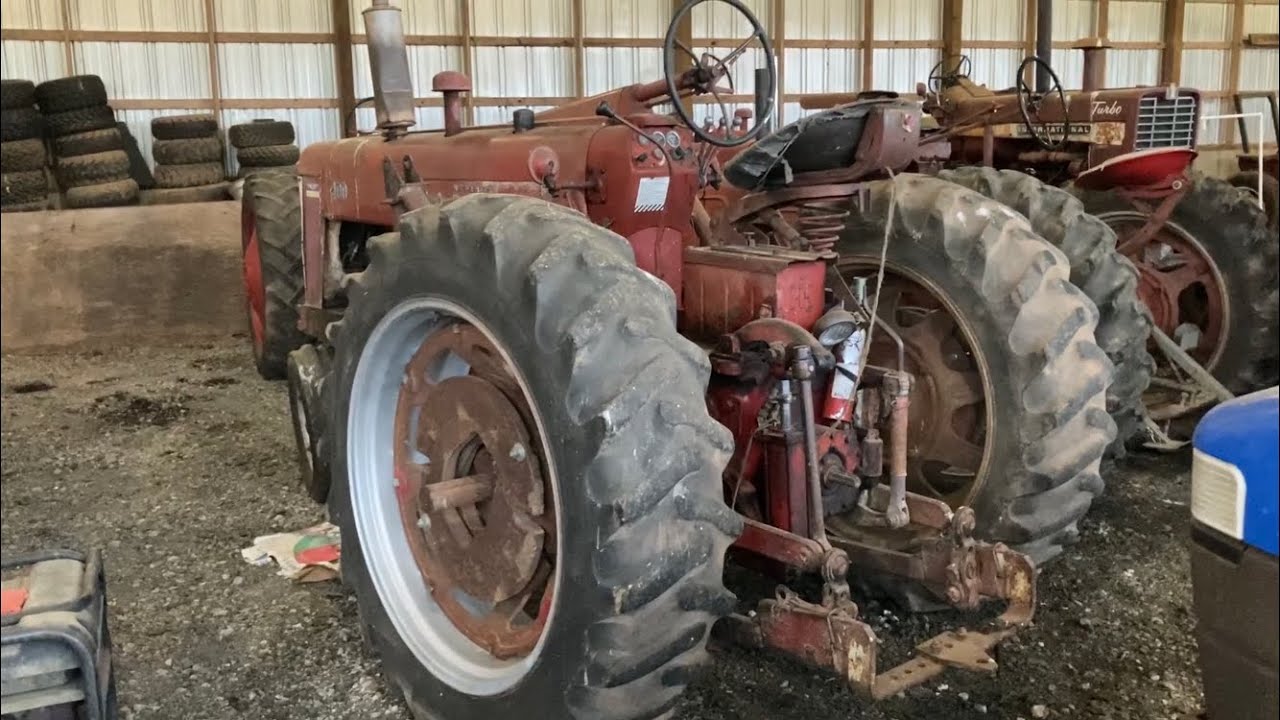 Farmall 400 radiator change ran into a problem