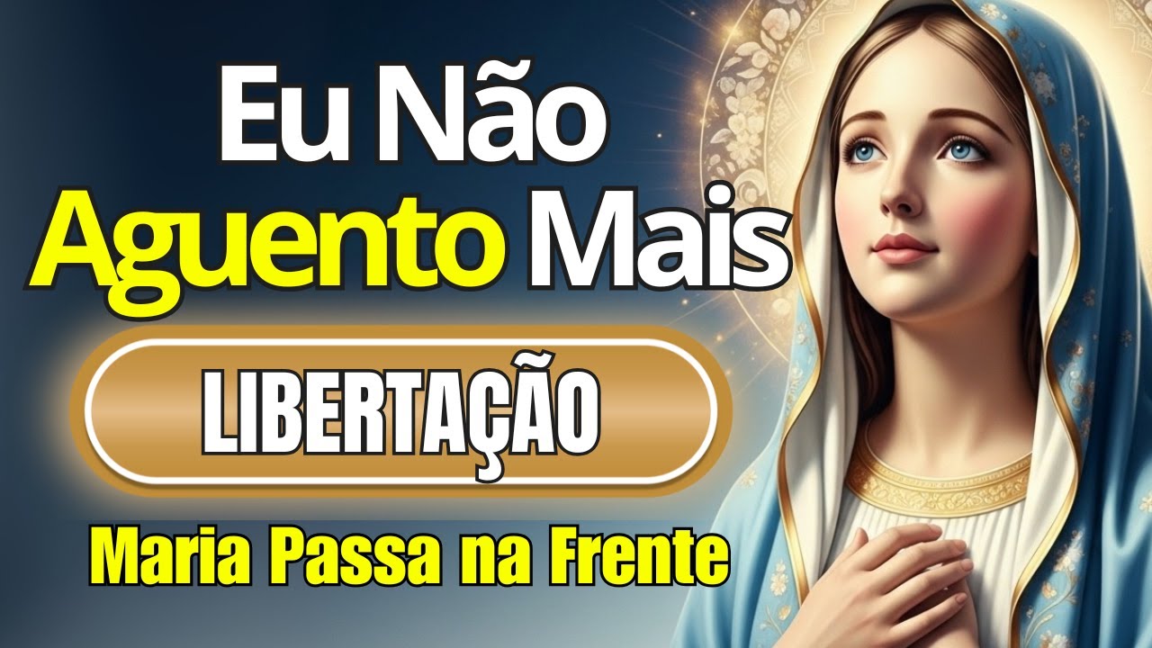 ORAÇÃO DE CONFORTO 🌹Quando Você se Sente Sozinho e Sem Forças 🙏 Maria Passa na Frente