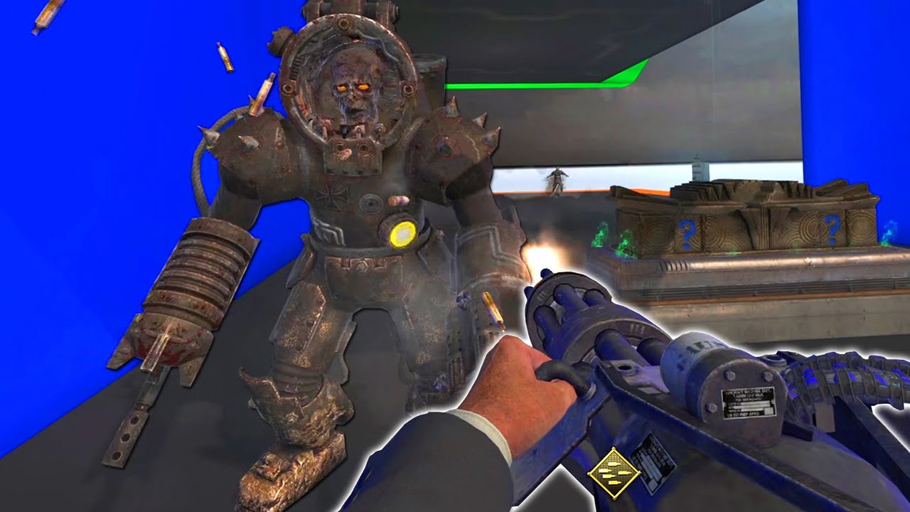 Escaping COLOR TOWER! (Black Ops 1 Zombies Color Tower Challenge Map Gameplay)