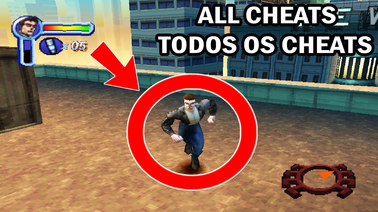 Spider-Man [PS1] - All Cheats (Todos os Cheats)