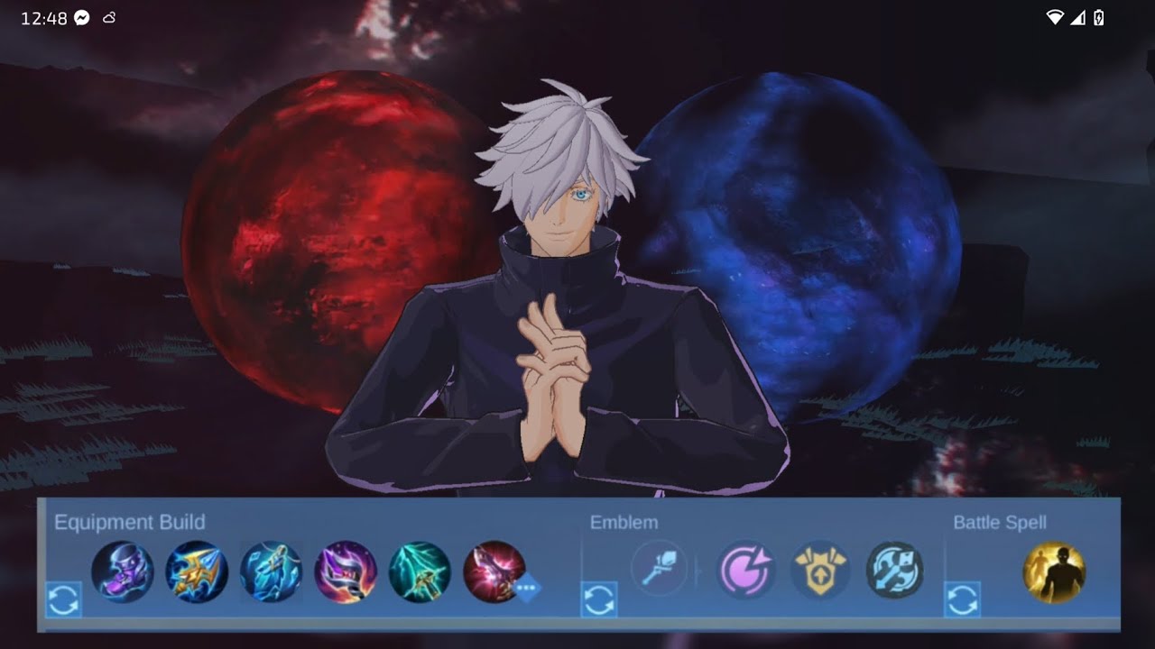 Xavier/Gojo MLBB Great and satisfying Build-Hollow Purple🟣