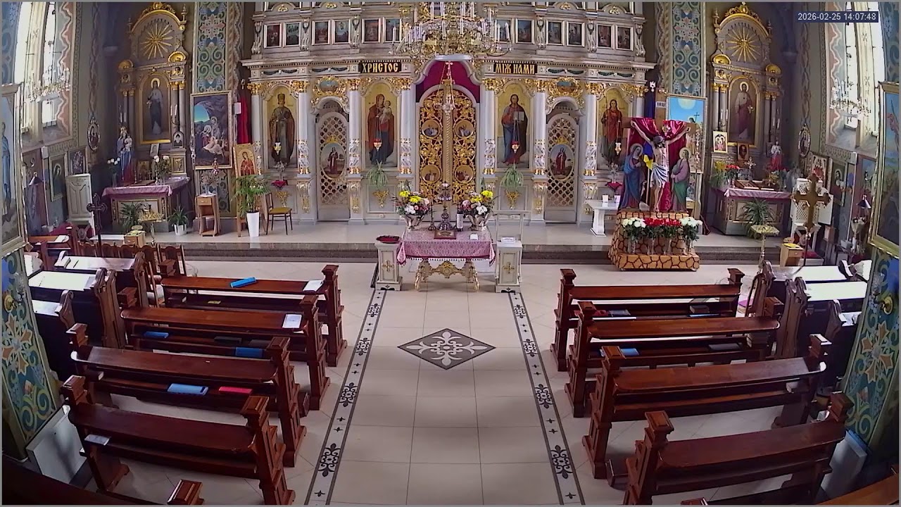 Пряма трансляція користувача Церква Св. Влкмч. Димитрія Оброшин