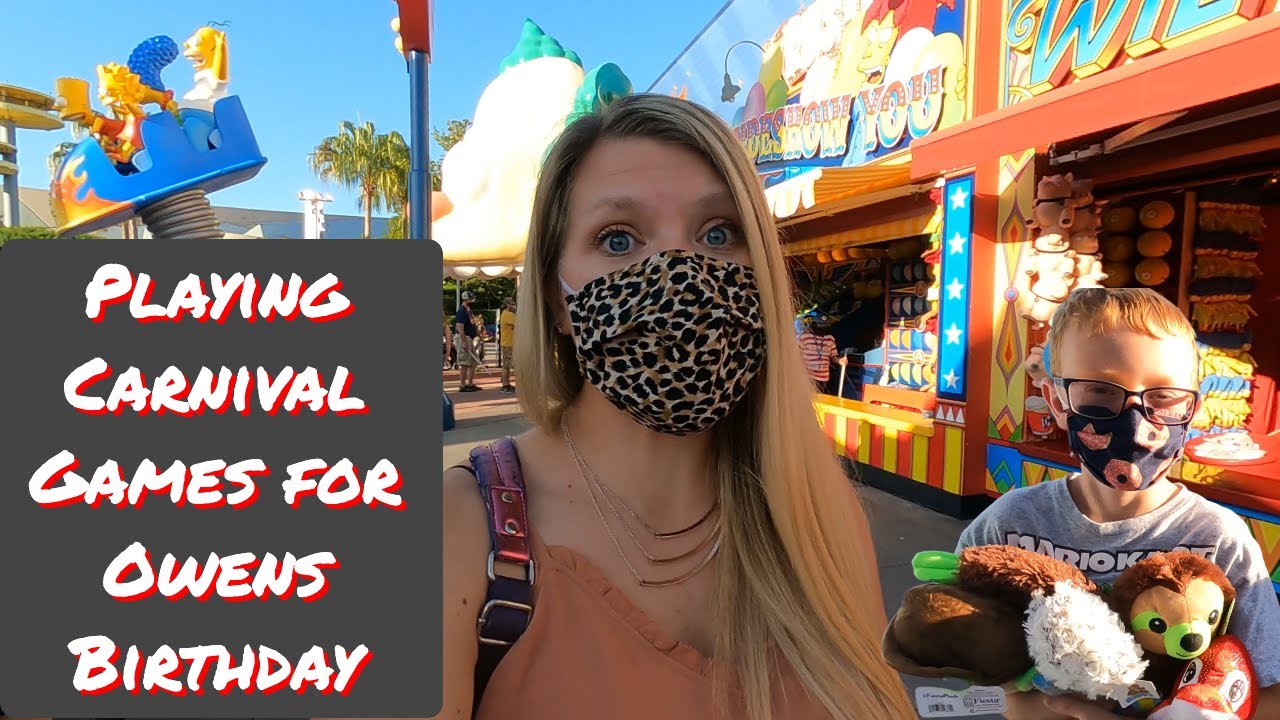 Carnival Games @ IOA & Universal For Owens Birthday!