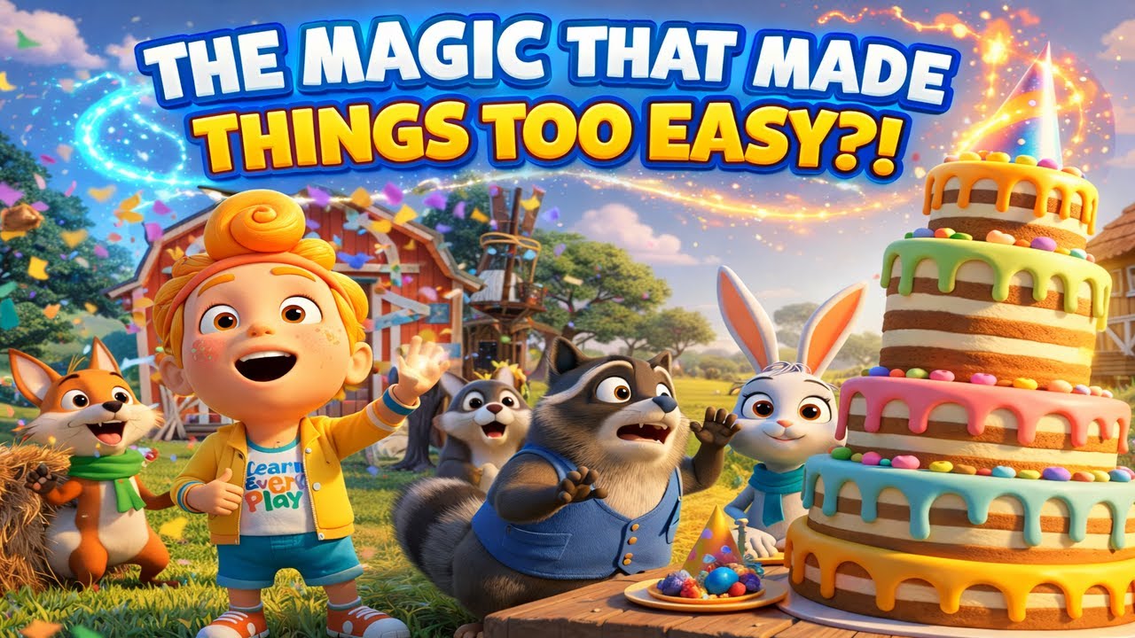 Maxi & Boltie’s Birthday  The Magic That Made Things Too Easy 🎂✨ Farm Magic Lesson