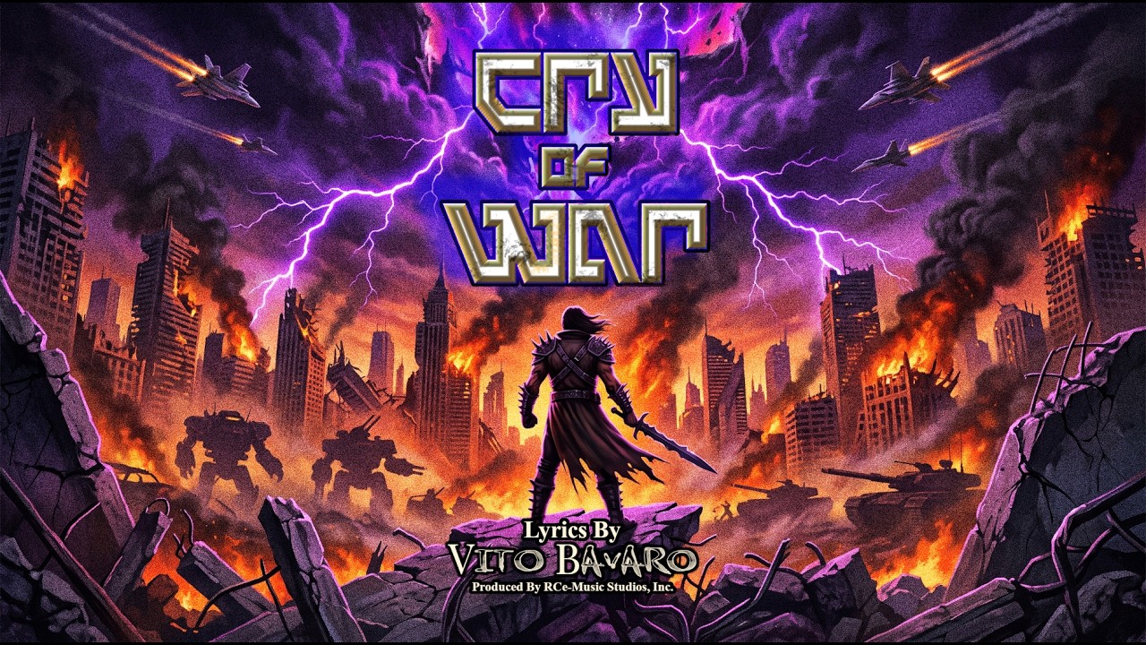 Cry of War &ndash; Lyric Music Video | Melodic Metal &bull; Classic Hard Rock &bull; Vito Bavaro (1984)