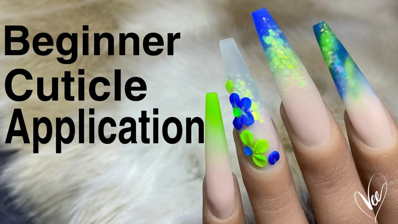 Beginner Nail Tech: Cuticle Application | Summer Nails | Notpolish