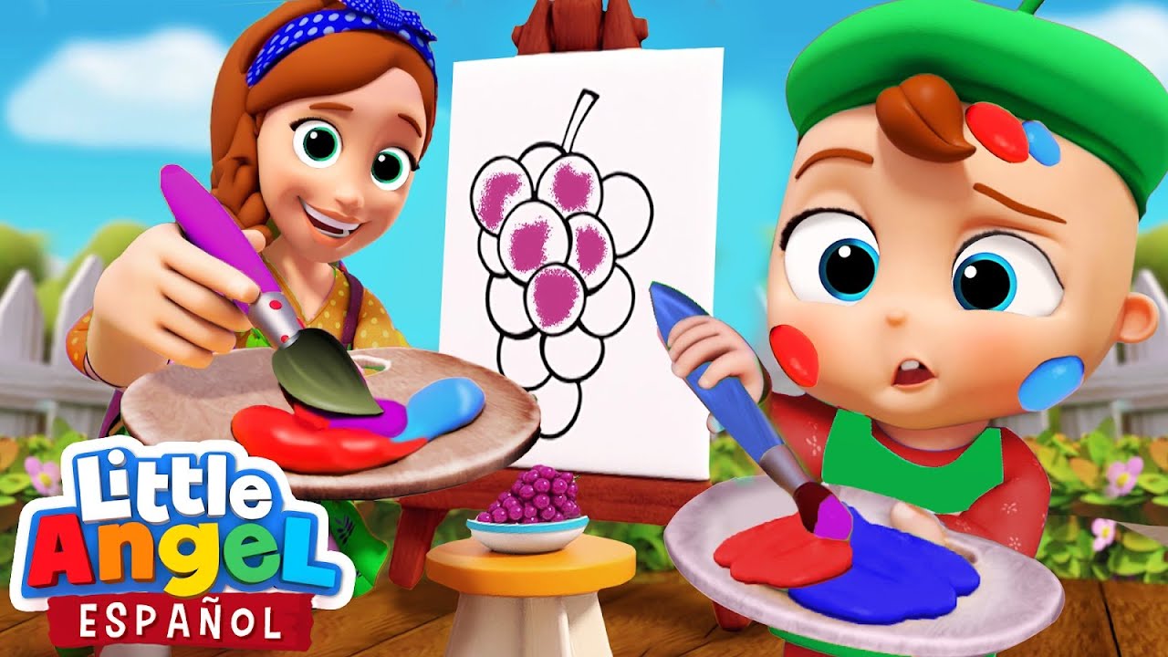 Mezclar colores con Beb&eacute; Juan | Canciones Infantiles de Beb&eacute; Juan | Little Angel Espa&ntilde;ol