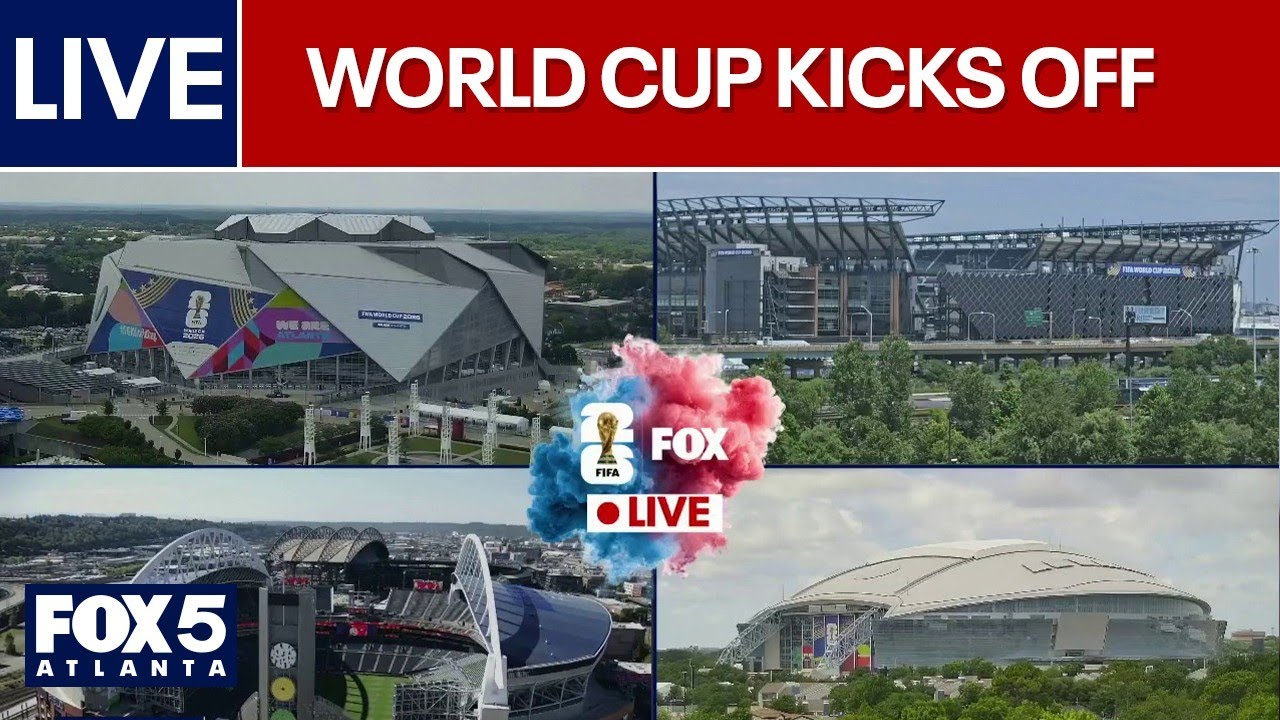 LIVE | 2026 FIFA World Cup kicks off & IRS Chamblee rat infestation walkout