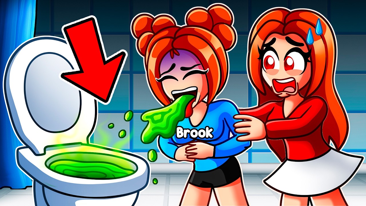 Brook Can't Stop THROWING UP!