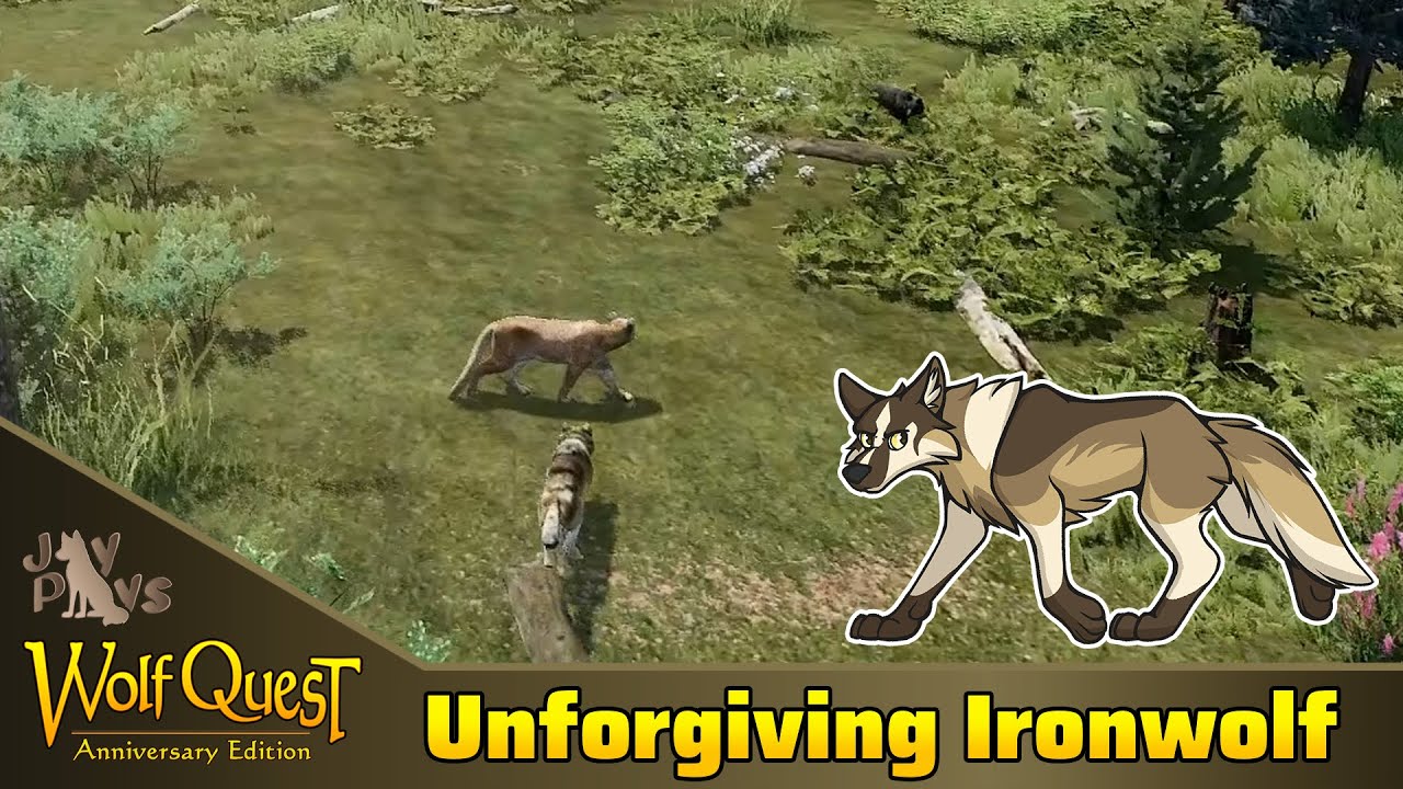 Pumas on the Prowl! | WolfQuest: Unforgiving Ironwolf Year 1 #6